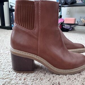 Target Brown Leather Boots